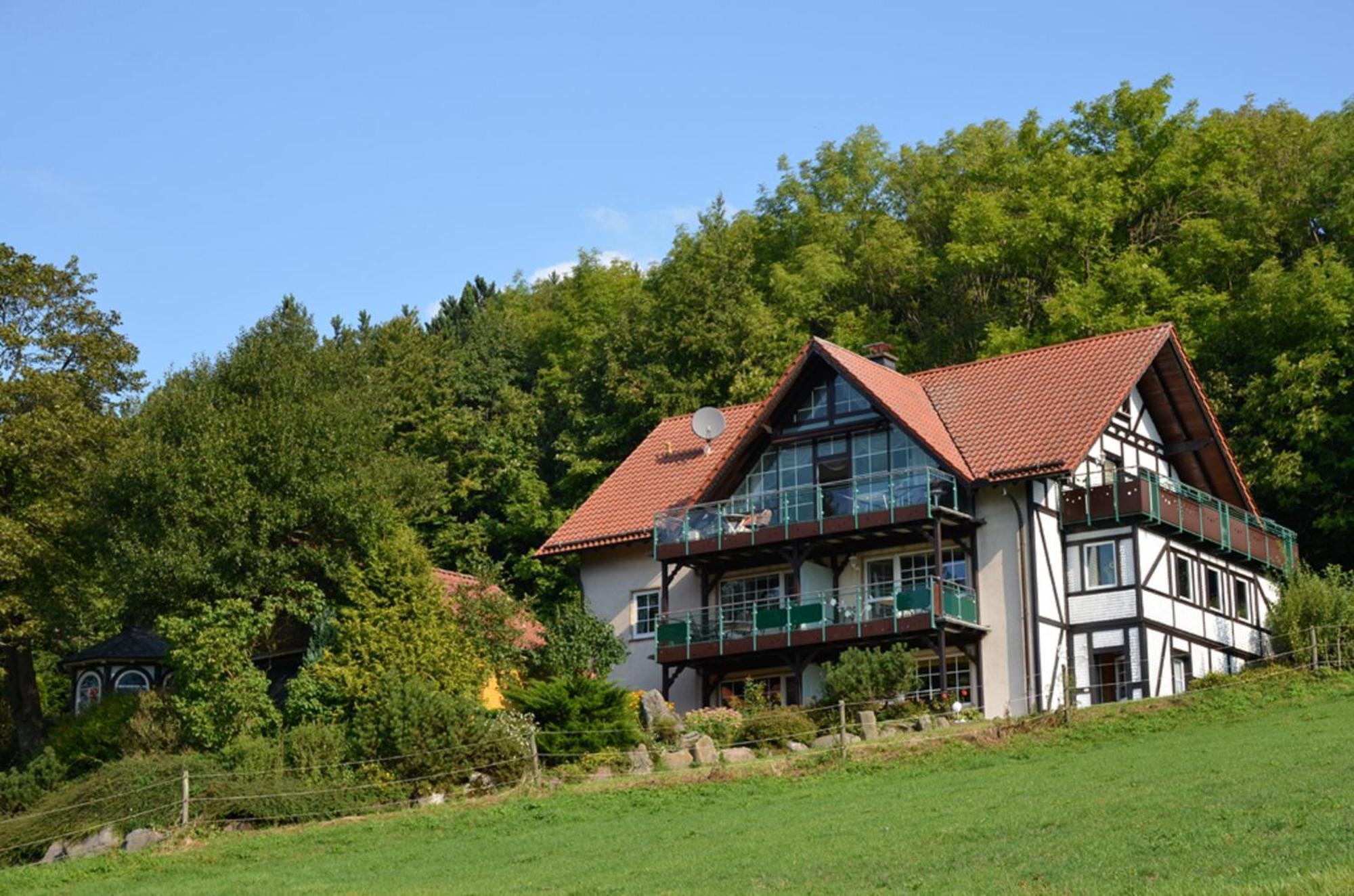 Апартаменты Ferienhaus Abtsroda Экстерьер фото